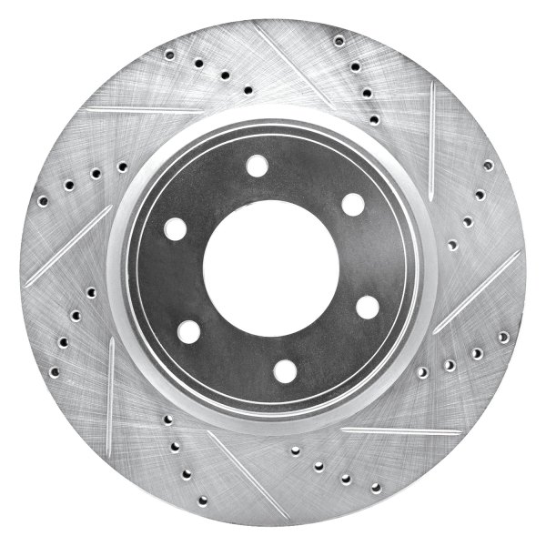 DFC® - Premium Drilled and Slotted Front Brake Rotor