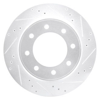 DFC® - Premium Drilled and Slotted Rear Passenger Side Brake Rotor