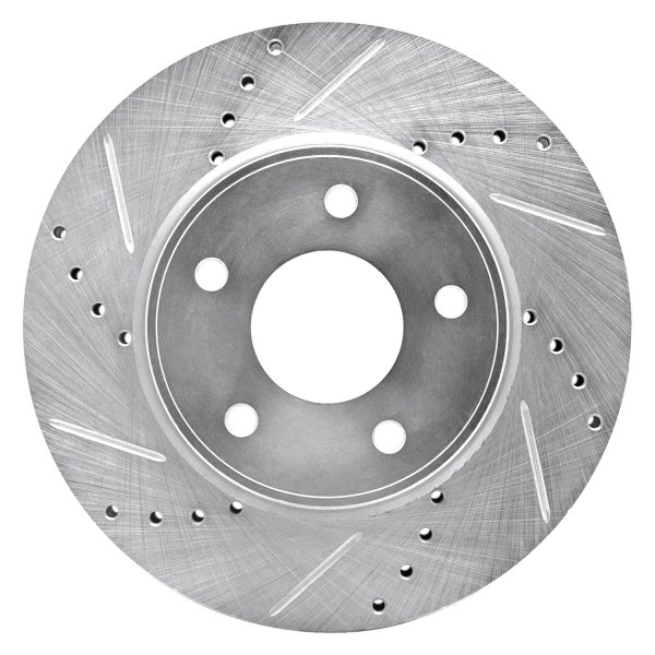 DFC® - Premium Drilled and Slotted Front Brake Rotor