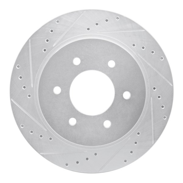 DFC® - Premium Drilled and Slotted Front Brake Rotor