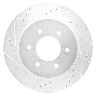 DFC® - Premium Drilled and Slotted Front Driver Side Brake Rotor