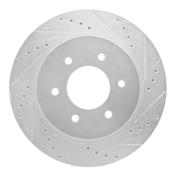 DFC® - Premium Drilled and Slotted Front Brake Rotor