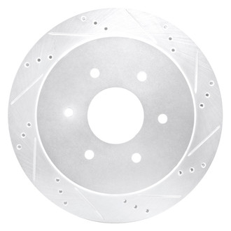 DFC® - Premium Drilled and Slotted Rear Passenger Side Brake Rotor