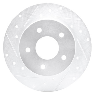 DFC® - Premium Drilled and Slotted Rear Driver Side Brake Rotor