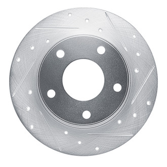 DFC® - Premium Drilled and Slotted Rear Passenger Side Brake Rotor