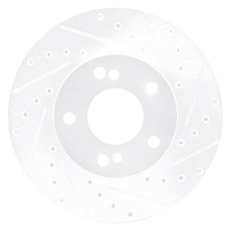 DFC® - Premium Drilled and Slotted Front Passenger Side Brake Rotor