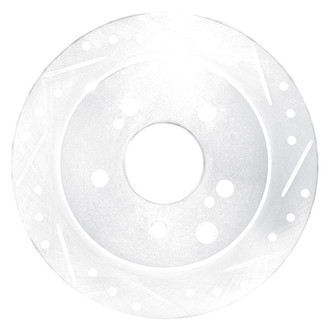 DFC® - Premium Drilled and Slotted Rear Passenger Side Brake Rotor