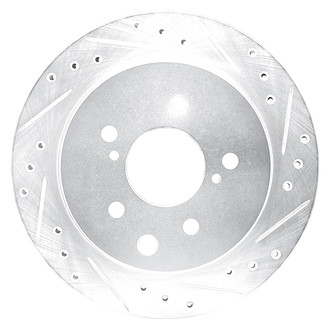 DFC® - Premium Drilled and Slotted Rear Passenger Side Brake Rotor
