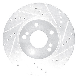 DFC® - Premium Drilled and Slotted Front Passenger Side Brake Rotor