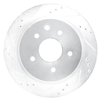 DFC® - Premium Drilled and Slotted Rear Driver Side Brake Rotor