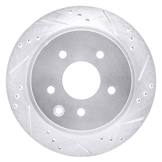 DFC® - Premium Drilled and Slotted Rear Passenger Side Brake Rotor