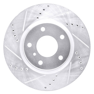 DFC® - Premium Drilled and Slotted Front Driver Side Brake Rotor