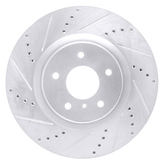 DFC® - Premium Drilled and Slotted Front Driver Side Brake Rotor