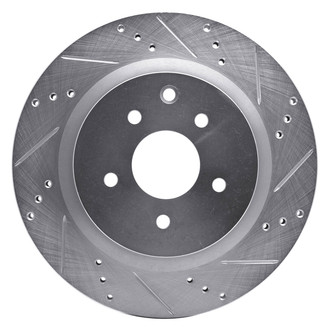DFC® - Premium Drilled and Slotted Rear Passenger Side Brake Rotor