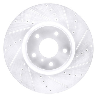 DFC® - Premium Drilled and Slotted Front Passenger Side Brake Rotor