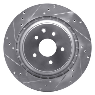 DFC® - Premium Drilled and Slotted Rear Driver Side Brake Rotor