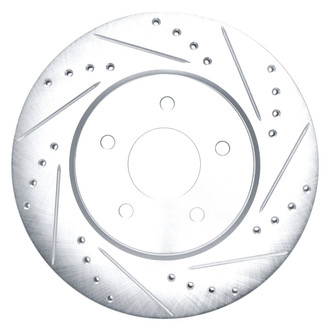 DFC® - Premium Drilled and Slotted Rear Passenger Side Brake Rotor