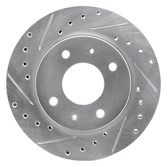 DFC® - Premium Drilled and Slotted Front Brake Rotor