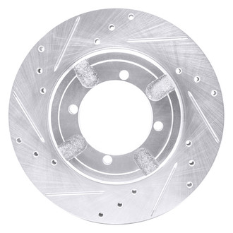 DFC® - Premium Drilled and Slotted Front Driver Side Brake Rotor