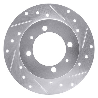 DFC® - Premium Drilled and Slotted Rear Passenger Side Brake Rotor