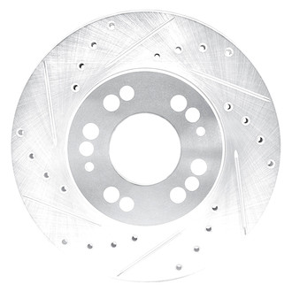 DFC® - Premium Drilled and Slotted Front Driver Side Brake Rotor