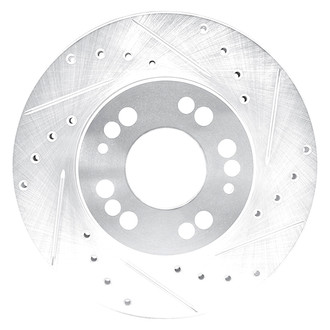 DFC® - Premium Drilled and Slotted Front Passenger Side Brake Rotor