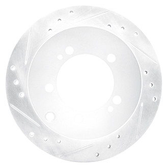 DFC® - Premium Drilled and Slotted Rear Driver Side Brake Rotor