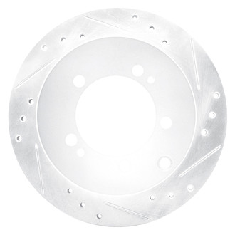 DFC® - Premium Drilled and Slotted Rear Passenger Side Brake Rotor