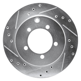 DFC® - Premium Drilled and Slotted Rear Driver Side Brake Rotor
