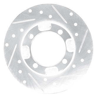 DFC® - Premium Drilled and Slotted Front Passenger Side Brake Rotor
