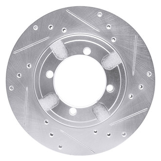 DFC® - Premium Drilled and Slotted Front Passenger Side Brake Rotor