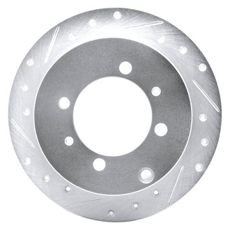 DFC® - Premium Drilled and Slotted Rear Driver Side Brake Rotor