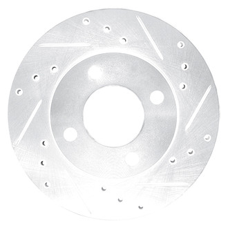 DFC® - Premium Drilled and Slotted Front Passenger Side Brake Rotor