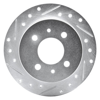DFC® - Premium Drilled and Slotted Rear Driver Side Brake Rotor