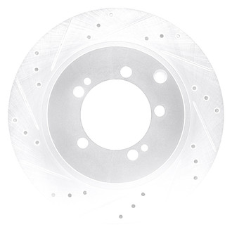 DFC® - Premium Drilled and Slotted Rear Driver Side Brake Rotor