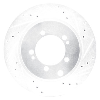 DFC® - Premium Drilled and Slotted Rear Passenger Side Brake Rotor