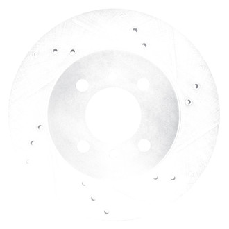 DFC® - Premium Drilled and Slotted Front Passenger Side Brake Rotor