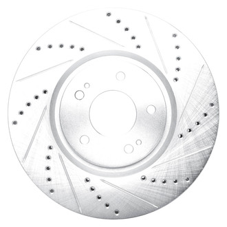 DFC® - Premium Drilled and Slotted Front Passenger Side Brake Rotor