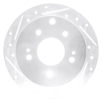 DFC® - Premium Drilled and Slotted Rear Driver Side Brake Rotor