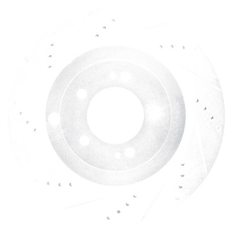DFC® - Premium Drilled and Slotted Rear Driver Side Brake Rotor