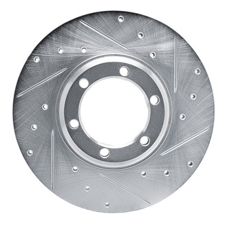 DFC® - Premium Drilled and Slotted Front Passenger Side Brake Rotor