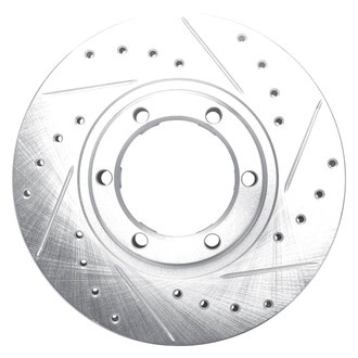 DFC® - Premium Drilled and Slotted Front Passenger Side Brake Rotor