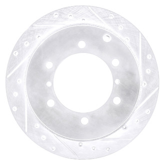 DFC® - Premium Drilled and Slotted Rear Passenger Side Brake Rotor