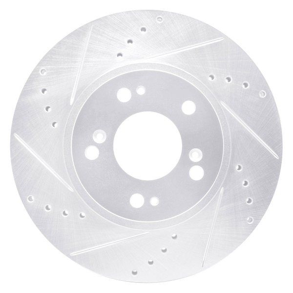 DFC® - Premium Drilled and Slotted Front Brake Rotor