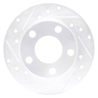 DFC® - Premium Drilled and Slotted Rear Driver Side Brake Rotor