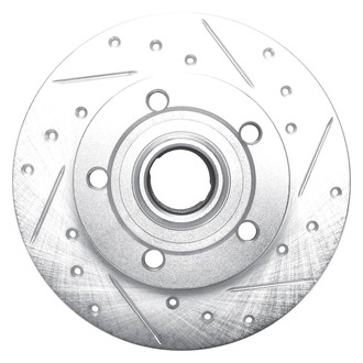 DFC® - Premium Drilled and Slotted Rear Passenger Side Brake Rotor