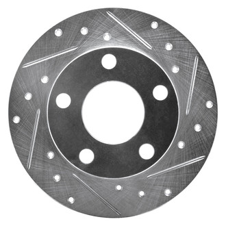DFC® - Premium Drilled and Slotted Rear Passenger Side Brake Rotor