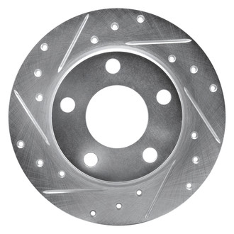 DFC® - Premium Drilled and Slotted Rear Driver Side Brake Rotor