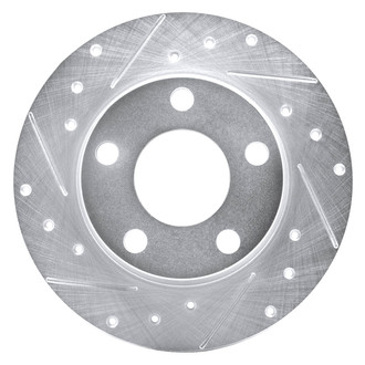 DFC® - Premium Drilled and Slotted Rear Driver Side Brake Rotor
