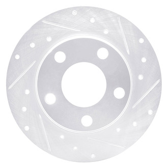 DFC® - Premium Drilled and Slotted Rear Passenger Side Brake Rotor